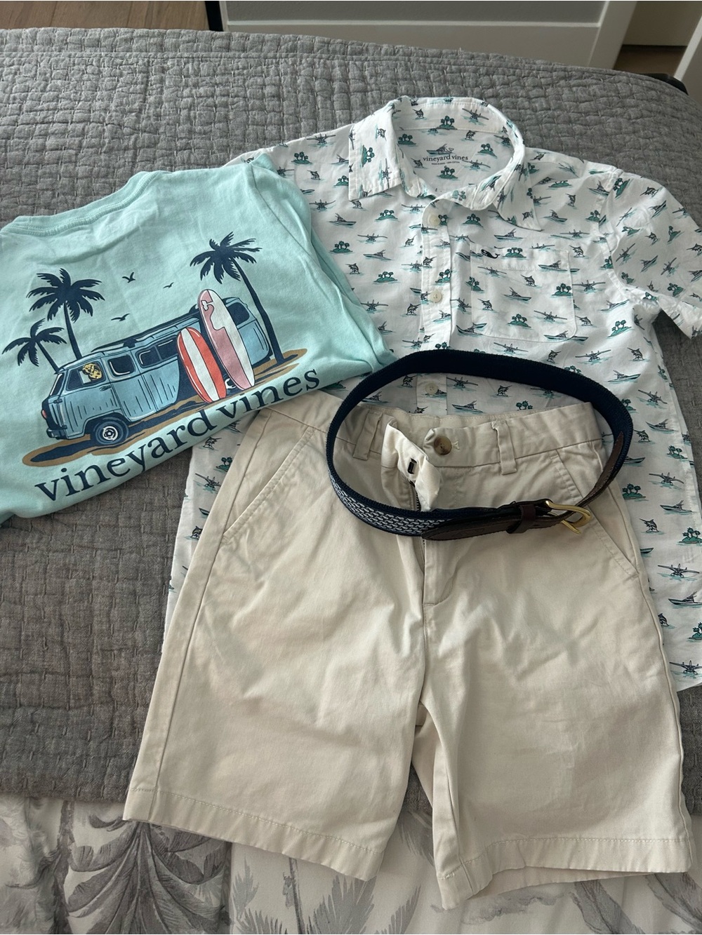 Boys’ Vineyard Vines Summer shirt and short set